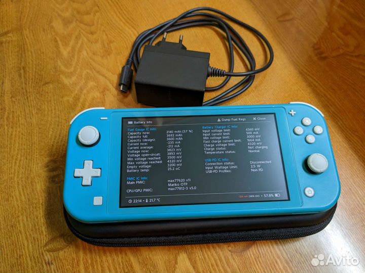 Switch lite 256Gb прошитая