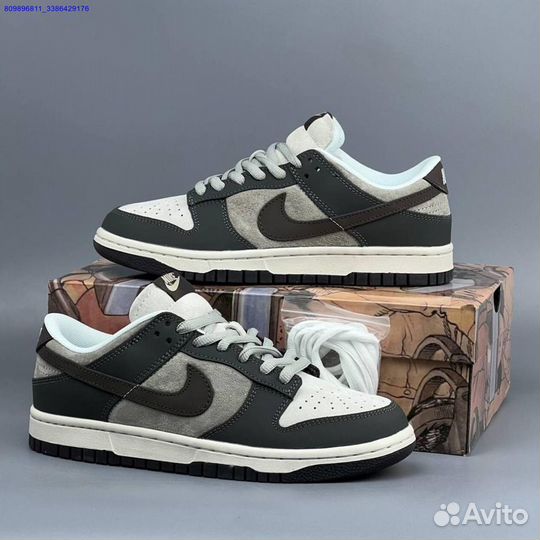 Кроссовки Nike Dunk Dark Brown (Арт.37479)