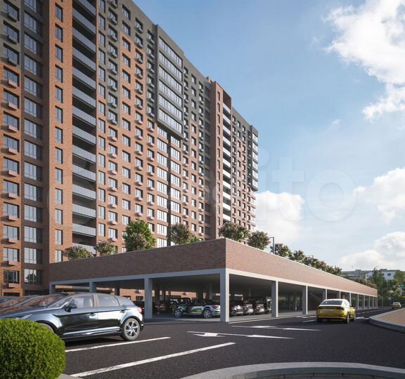 2-к. квартира, 56,8 м², 7/19 эт.