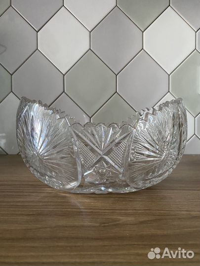 Ваза хрустальная СССР