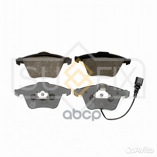 Колодки тормозные дисковые перед прав/лев S