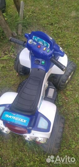 Детский квадроцикл на аккумуляторе бу