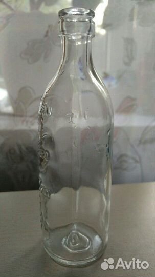 Стеклянная бутылочка для детского питания, СССР