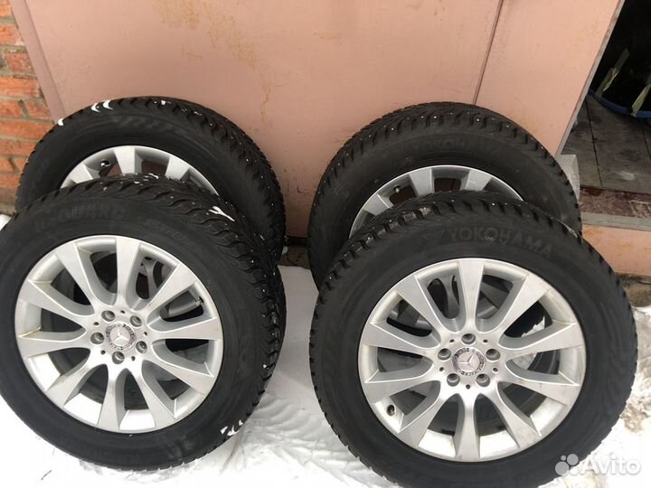 Колеса на mercedes r18 зимние