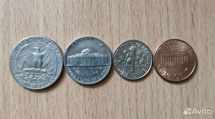 Набор монет США