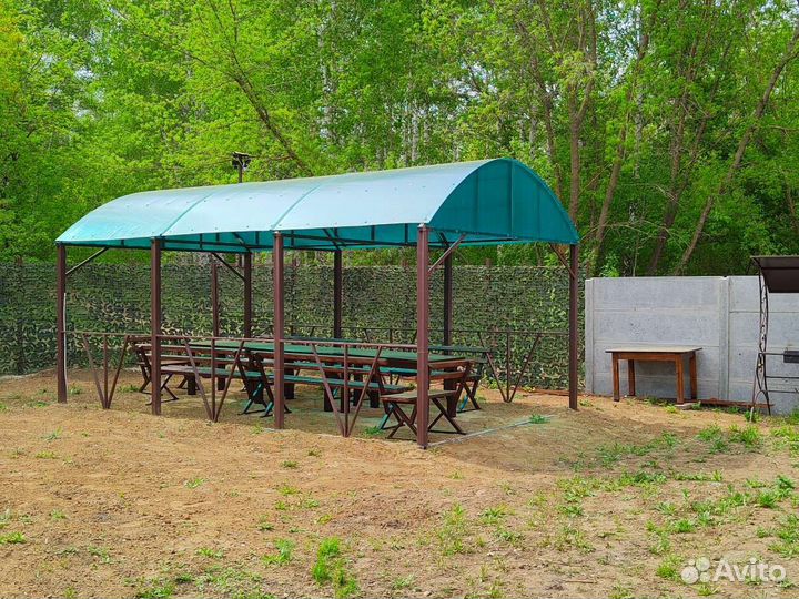 Отдых у леса со всеми удобствами