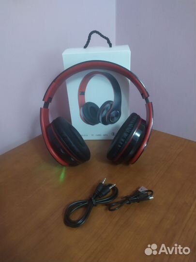 Большие беспроводные блютуз наушники для телефона