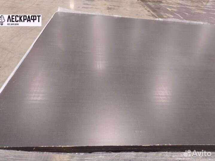 Фанера флф черная 18*1220*2440 мм сорт 1/1 220/220