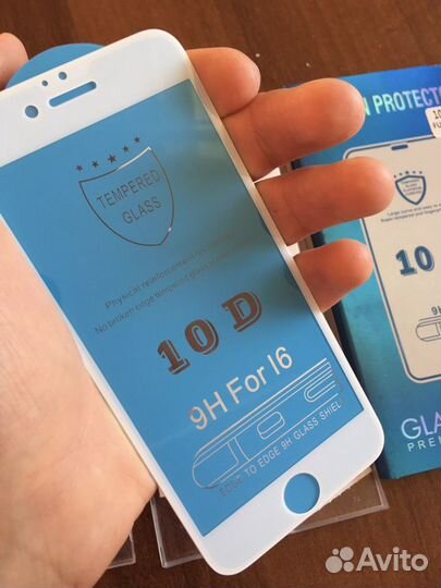Защитное стекло на iPhone 6s