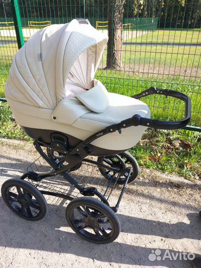 Коляска 2 в 1 эко кожа