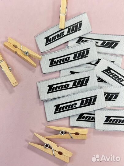 Изготовление и печать вшивных бирок для одежды