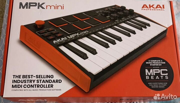 Миди клавиатура akai MPK mini