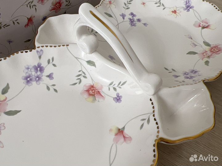 Менажница фарфоровая