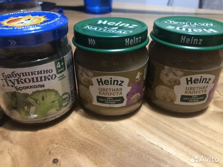 Детское питание пюре