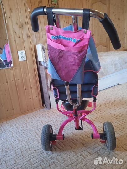 Детский велосипед с ручкой бу