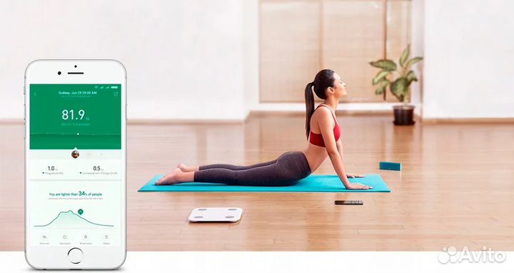 Умные весы Xiaomi Mi Body Composition Scale 2