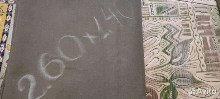 Отрез ткани полушерсть СССР