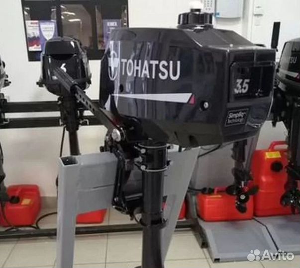 Лодочный мотор Tohatsu M 3.5 B2 S Витринный