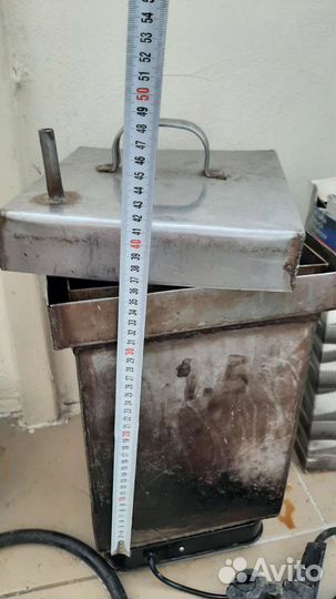 Коптильня горячего копчения из нержавейки