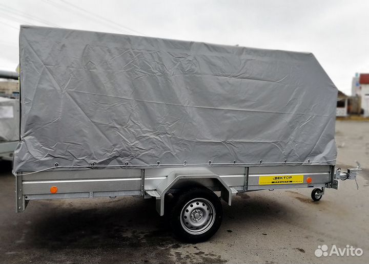 Вектор 3.5х1.5м R16,борт 400мм с Аэротентом