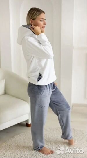 Пушистый домашний костюмчик