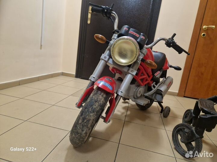 Детский электро мотоцикл Peg perego