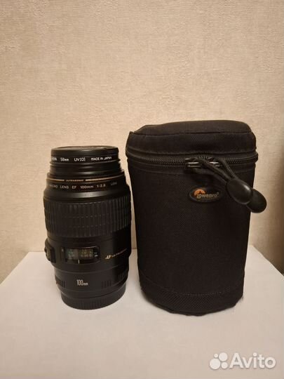 Объектив Canon Macro Lens EF 100mm 1:2.8 USM