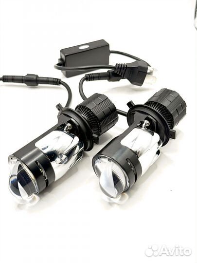 Мини линзы Н4 Яркий Свет G05-H4