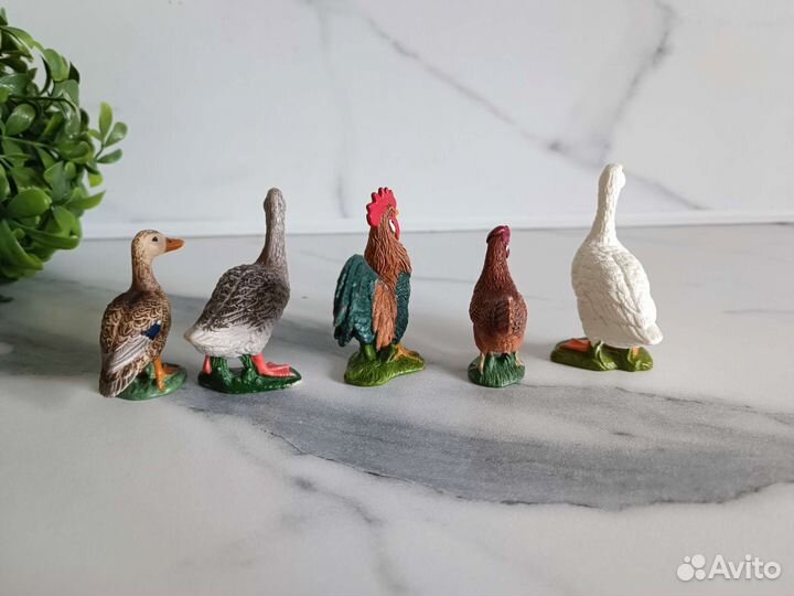 Фигурки Schleich домашние птицы