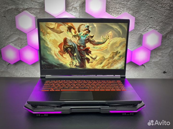 Игровой ноутбук MSI Thin / GTX 1050 Ti / i5