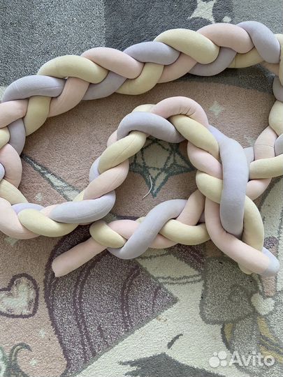 Бортик косичка