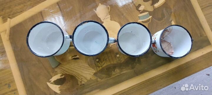 Эмалированная кружка СССР