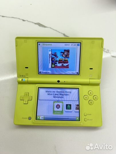 Nintendo DSi 32Gb прошитая Lime