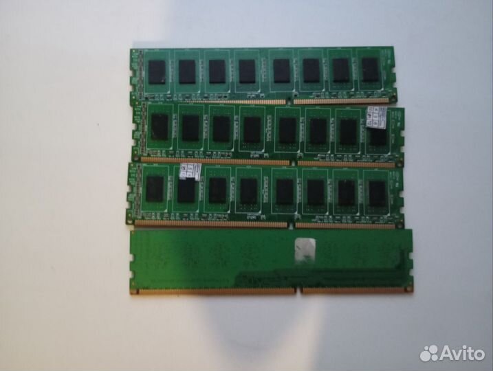 Оперативная память ddr3 8гб за 4шт для пк