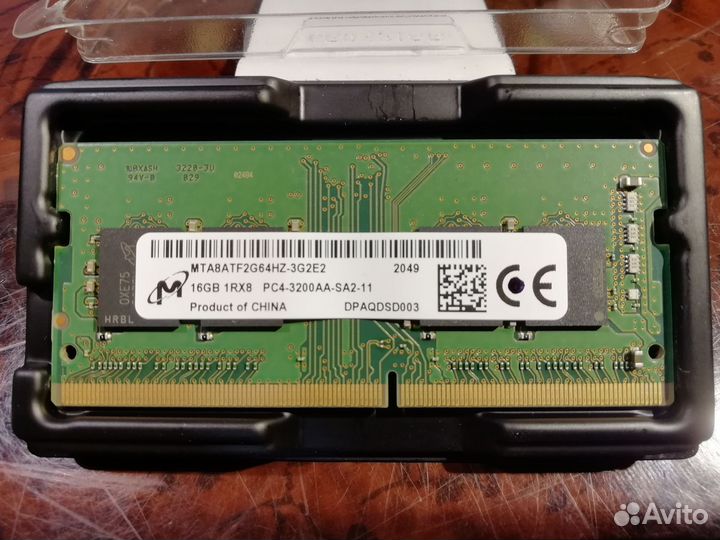 DDR4 SO-dimm 16Gb