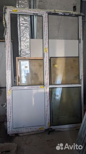 Продам пвх оконный блок и алюминиевые окно