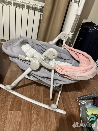 Шезлонг детский 5 в 1 для детей от 0 до 6 месяцев