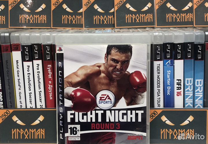Игры PS3 Fight Night Round 3
