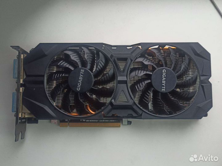 Видеокарта Nvidia GeForce GTX 960 2 gb Windforce