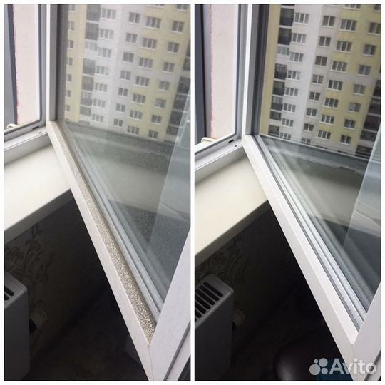 Мытье окон / Мойка окон