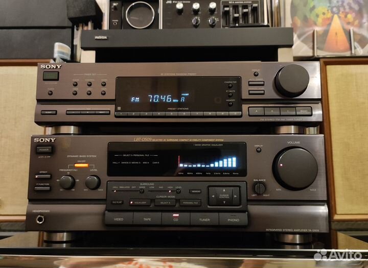 Усилитель TA-D509 и Тюнер ST-D709 Sony Japan