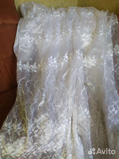 Шторы тюль бу