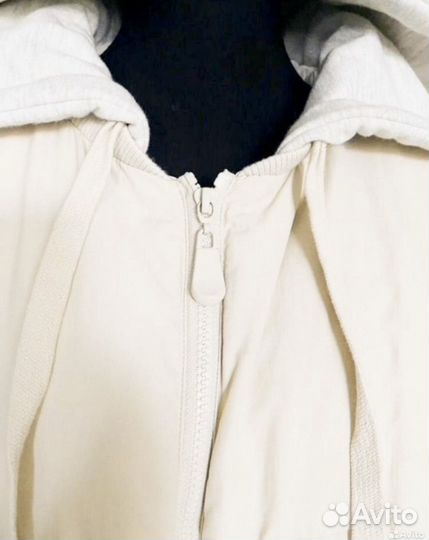 Пуховик женский ASOS Desigt 54 р бежевый