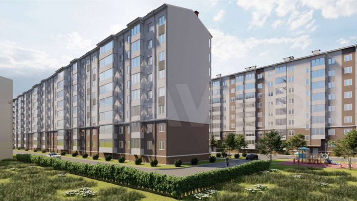 1-к. квартира, 40,3 м², 8/10 эт.