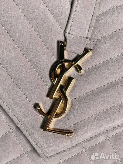 Замшевая сумка Saint Laurent