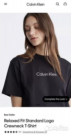 Футболка женская Calvin Klein оригинал