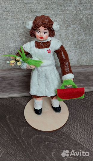 Ватная поделка