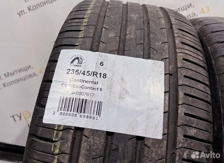 Continental ContiEcoContact 6 235/45 R18 94Y