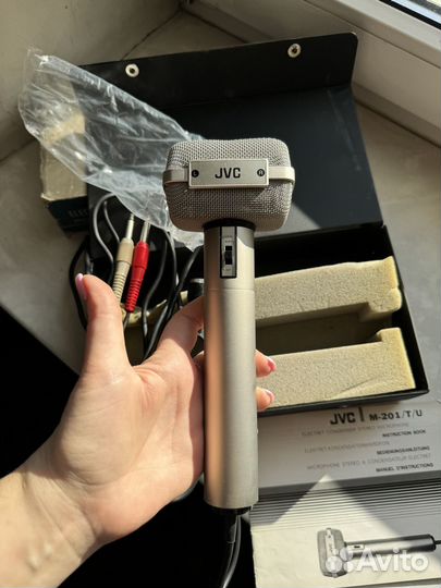 Микрофон JVC ретро СССР советский
