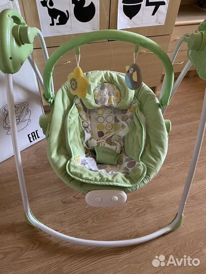 Детские электронные качели